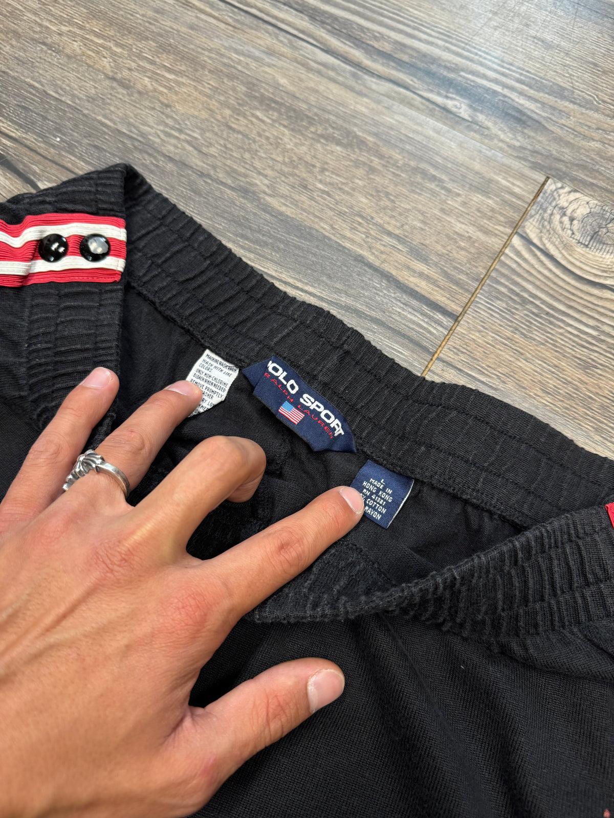 RALPH LAUREN POLO SPORT TRACK PANTS (L)