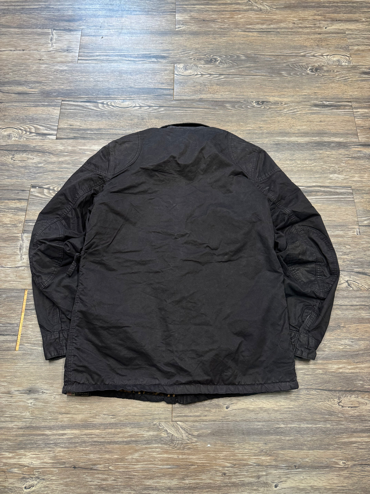 POLO RALPH LAUREN DENIM & SUPPLY LEOPARD INTERIOR UTILITY JACKET (M)