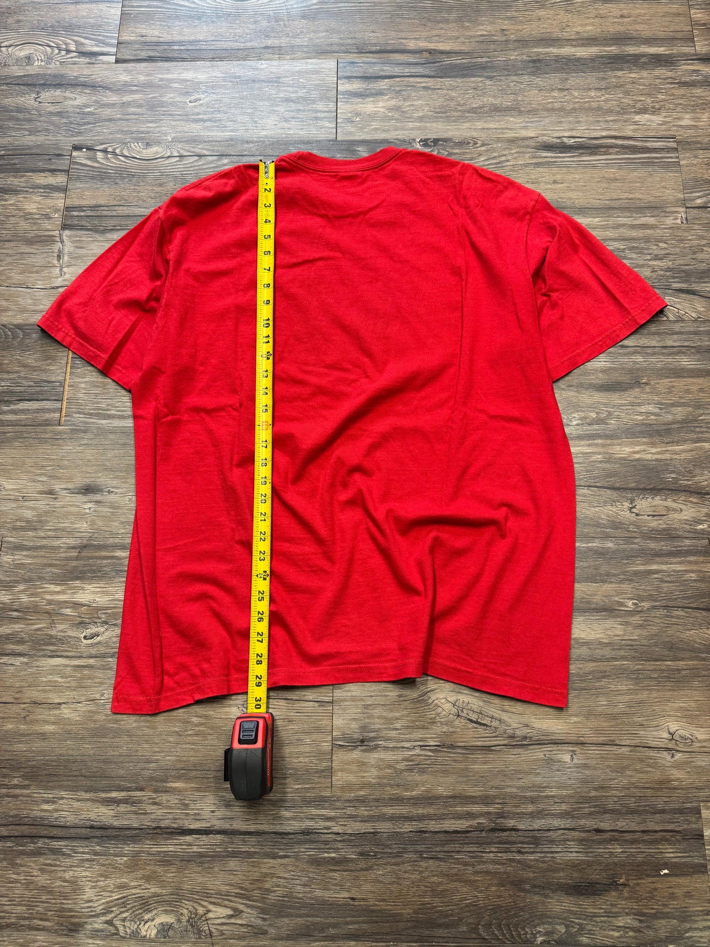 SUPREME RED JET TEE (XL)