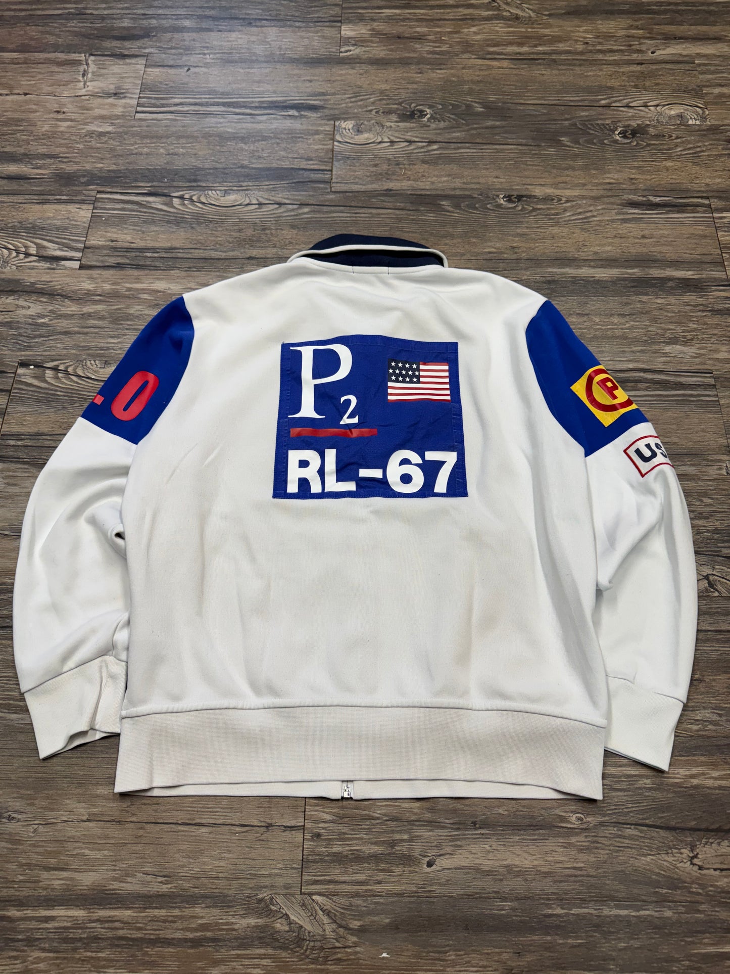 POLO RALPH LAUREN CP93 ZIP-UP JACKET (L)