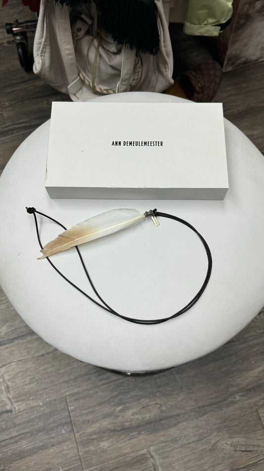 Ann Demeulemester Feather Necklace