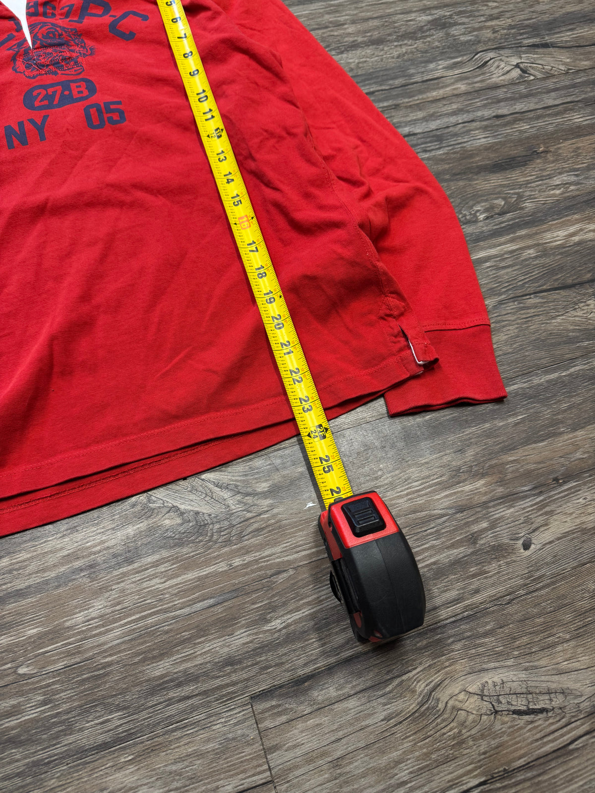 POLO RALPH LAUREN RLPC HOODED HENLEY (XS)