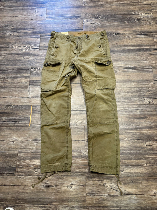 POLO RALPH LAUREN BUTTON CARGO PANTS (33)