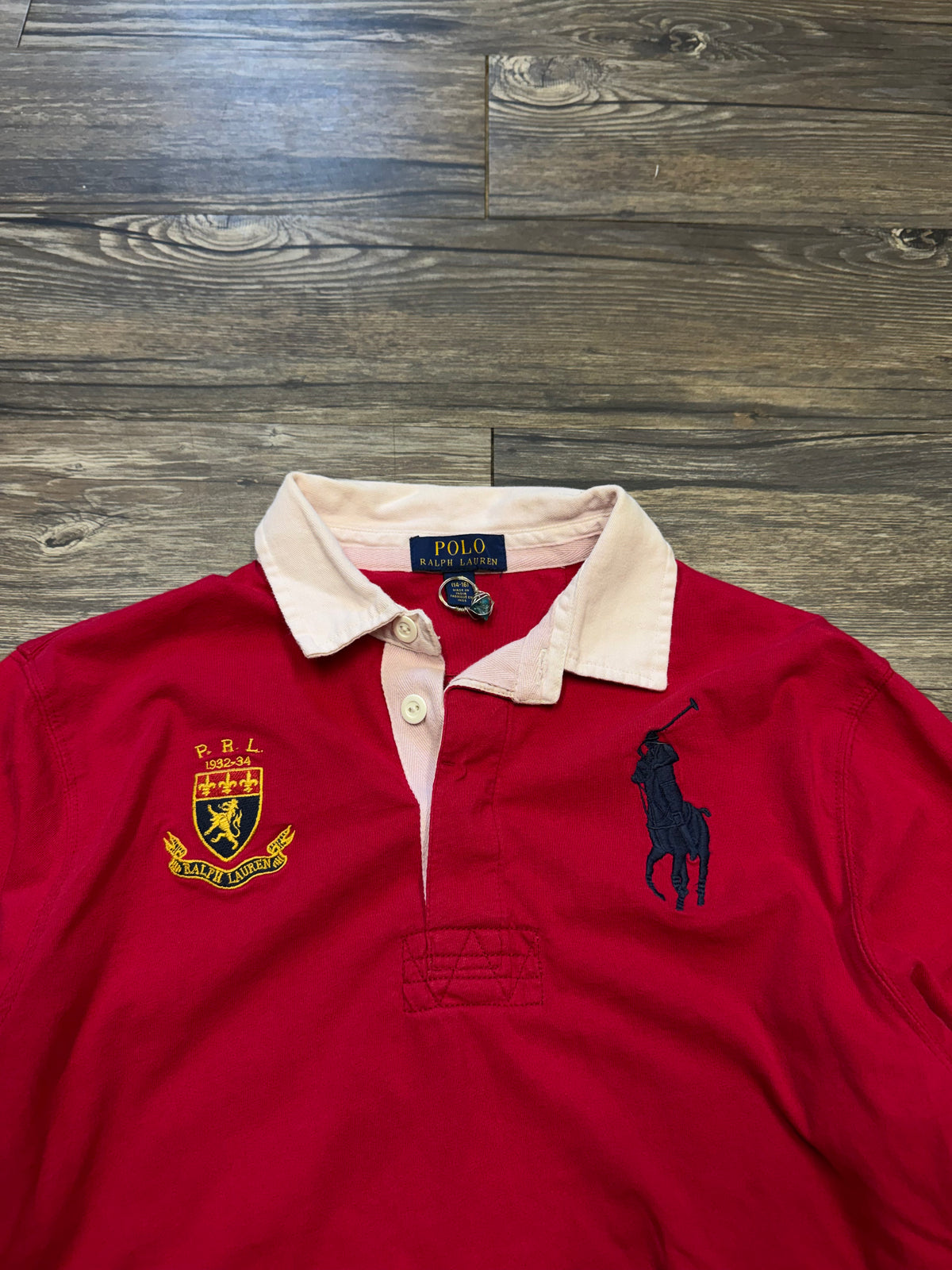 POLO RALPH LAUREN CREST LONG SLEEVE BIG PONY (S)