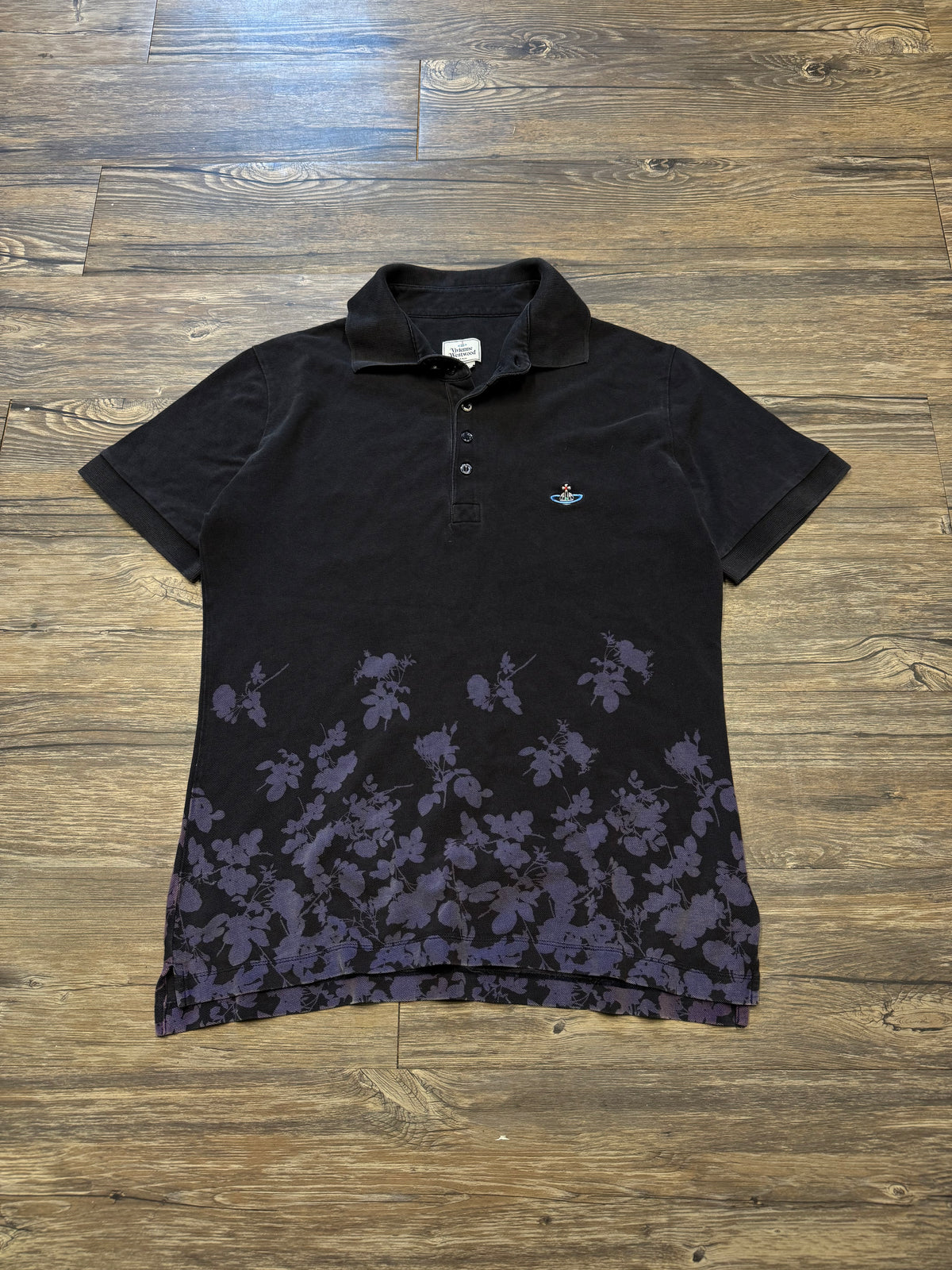 VIVIENNE WESTWOOD FLORAL POLO (L)
