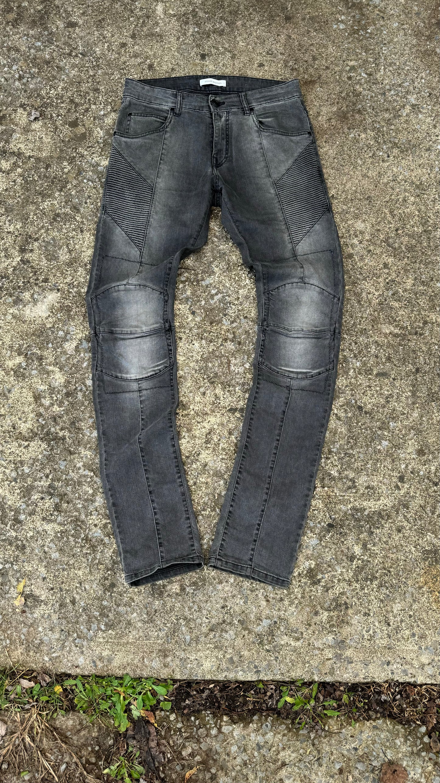 BALMAIN MOTORCYCLE JEANS (30)