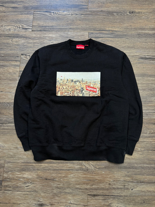 SUPREME FW20 AERIAL CITY VIEW CREWNECK (M)