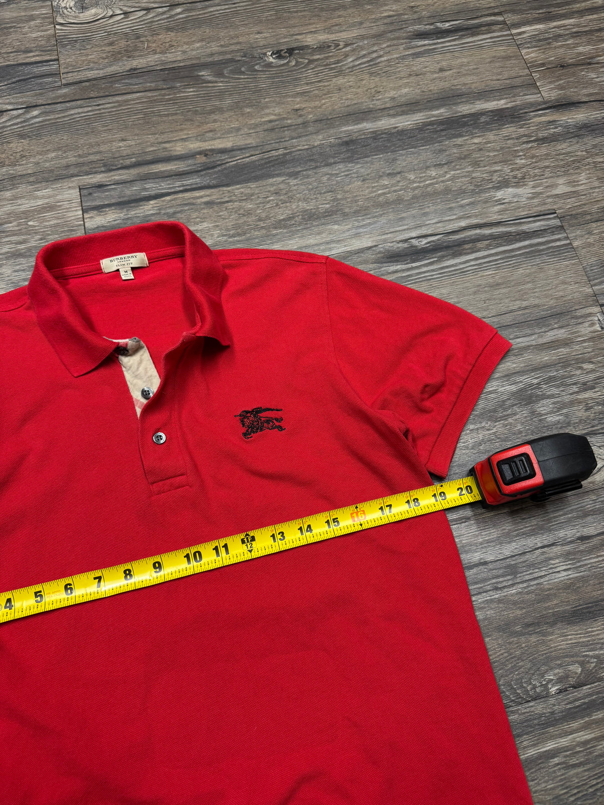 BURBERRY LONDON SLIMFIT POLO (M)