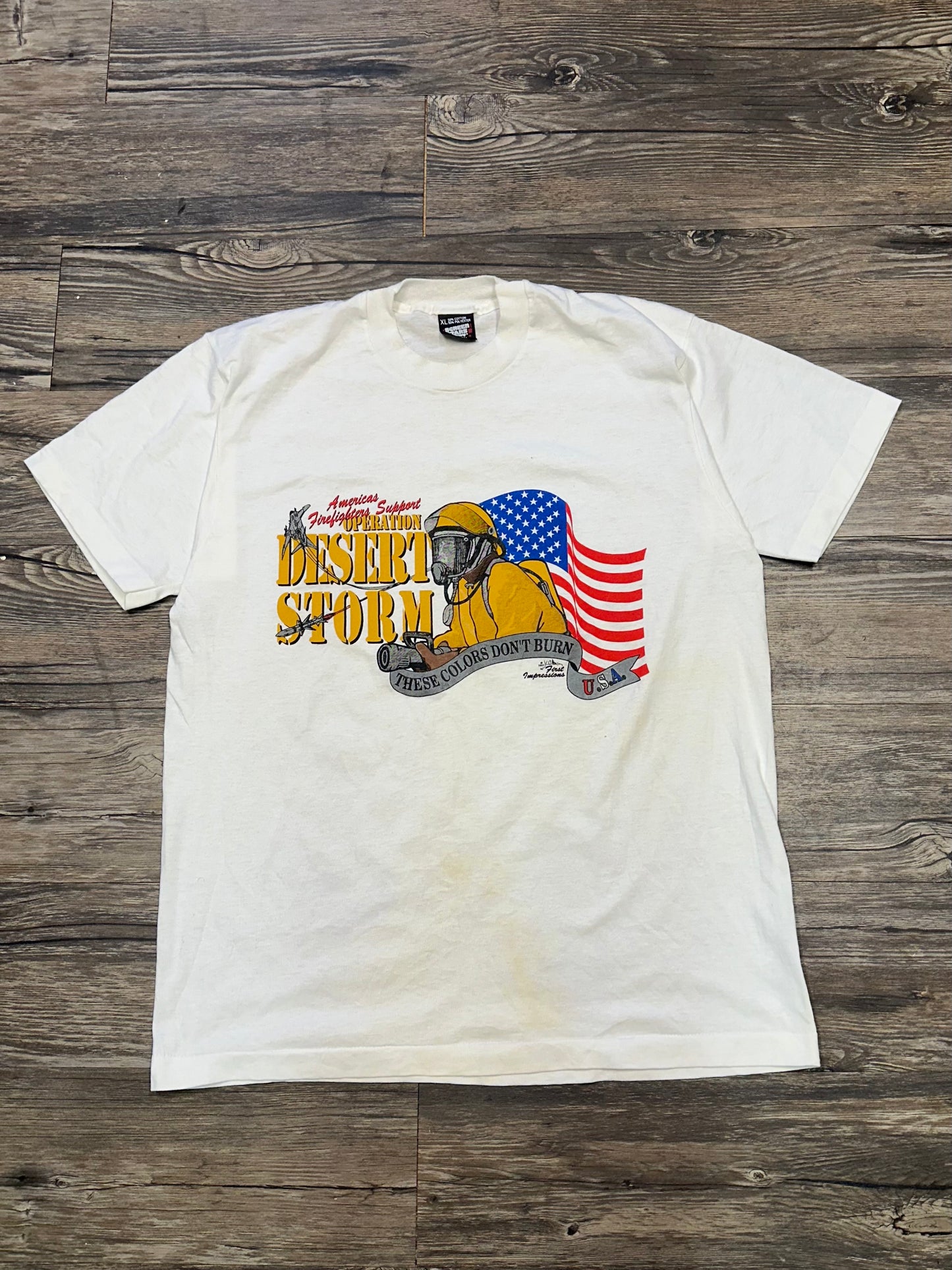 OPERATION DESERT STORM GRAPHIC T-SHIRT (XL)