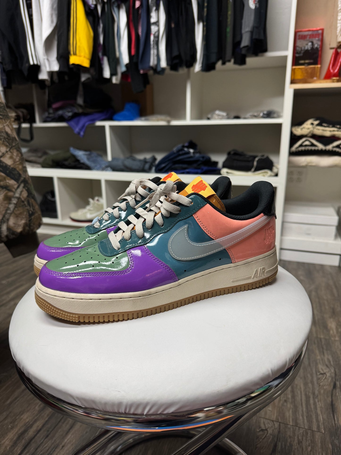 NIKE UNDEFEATED AIR FORCE 1S (10.5)