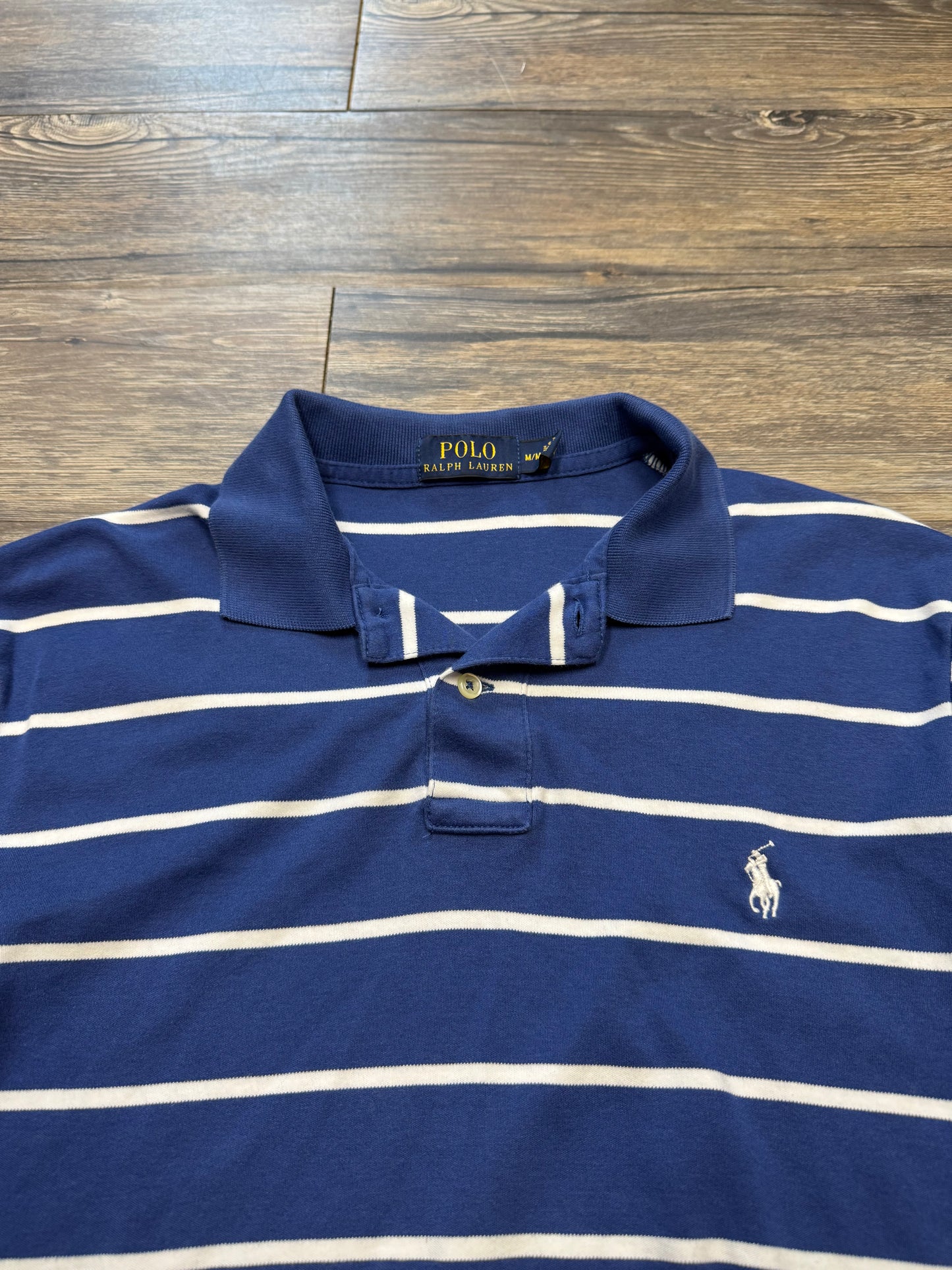 POLO RALPH LAUREN STRIPED SHIRT (M)