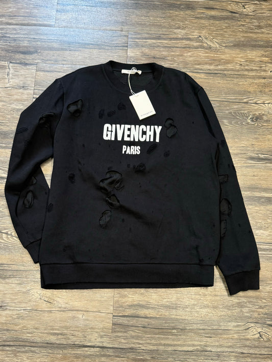 GIVENCHY DISTRESSED CREWNECK NEW (XXL & XL)