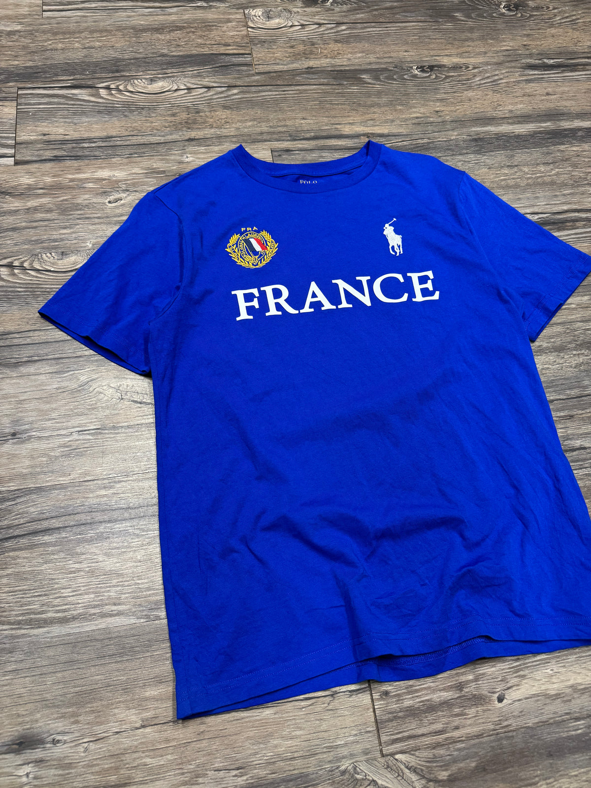 POLO RALPH LAUREN FRANCE BIG PONY T-SHIRT (M)