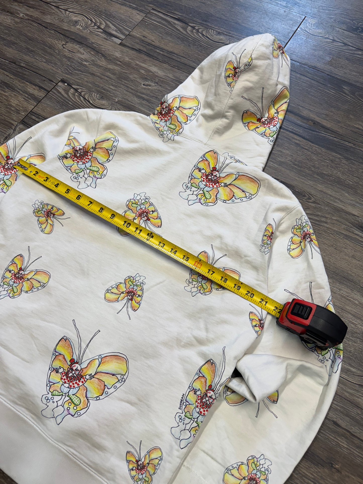 SUPREME GONZ BUTTERFLY SS16 HOODED SWEATSHIRT