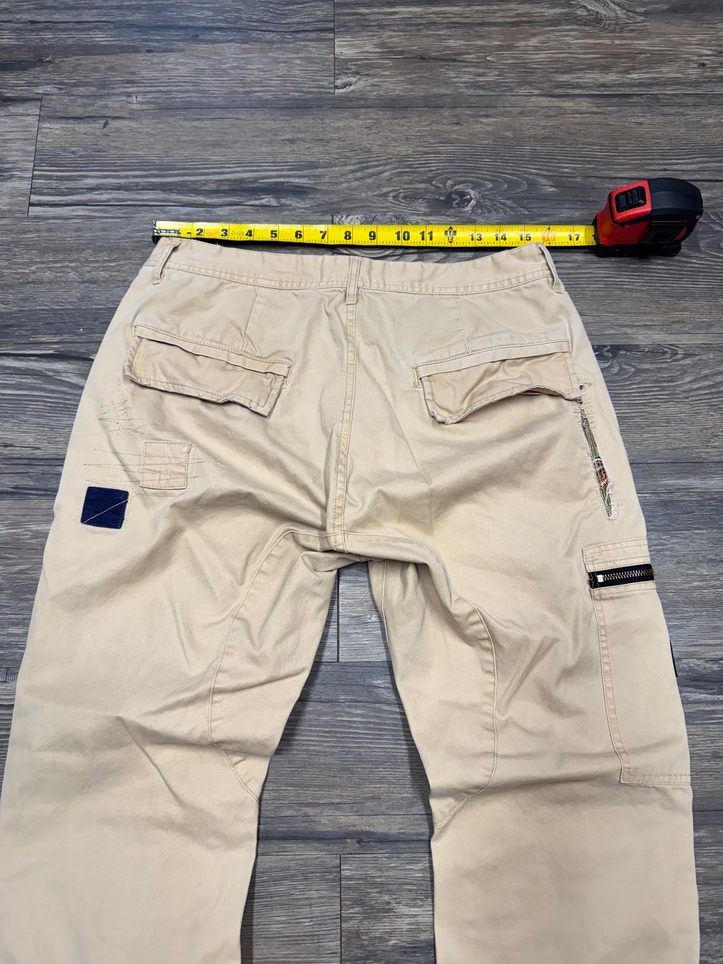 BILLIONAIRE BOYS CLUB PATCHED TECHNICAL PANTS (32)