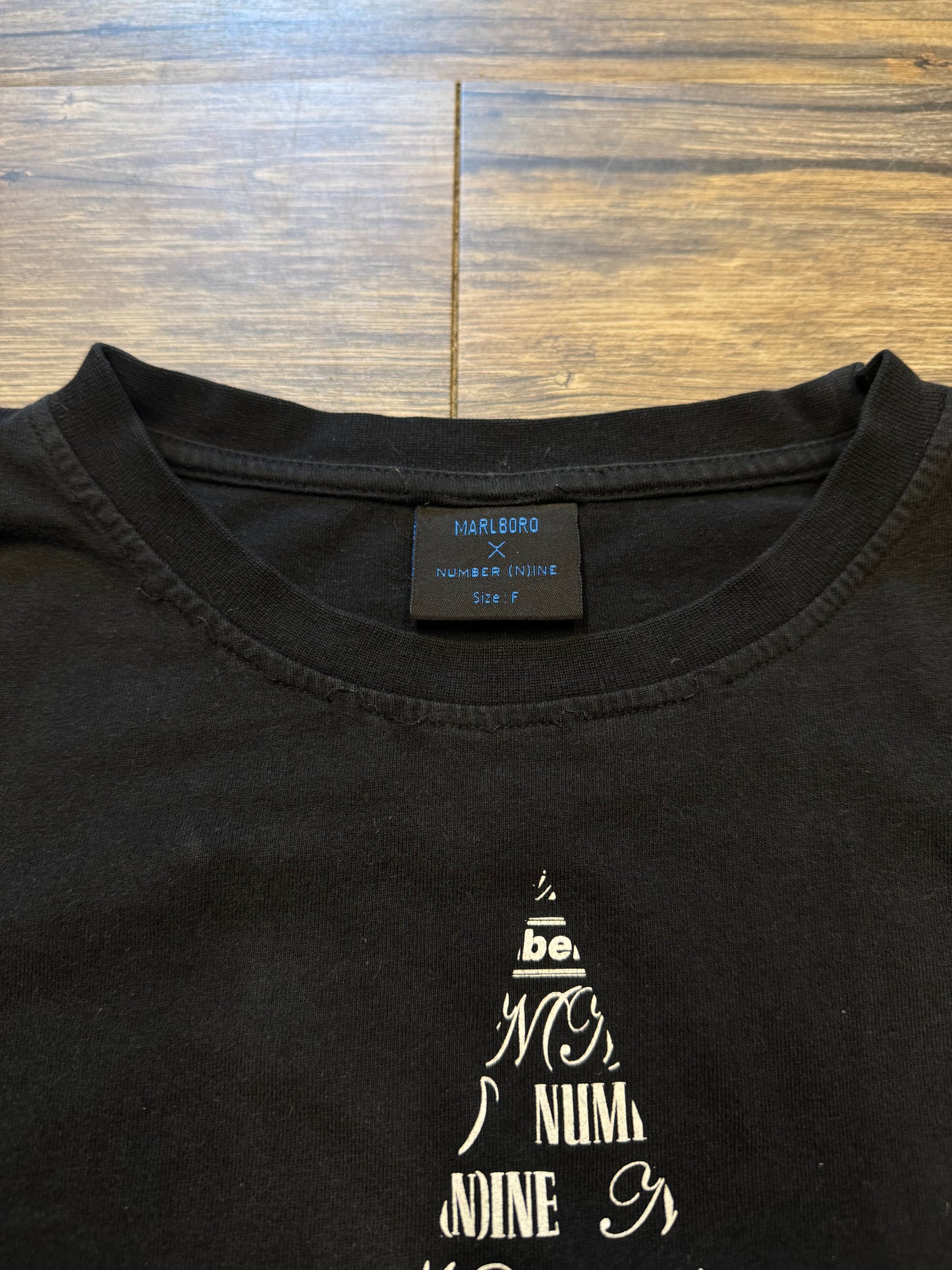 NUMBER (N)INE X MARLBORO 2007 T-SHIRT