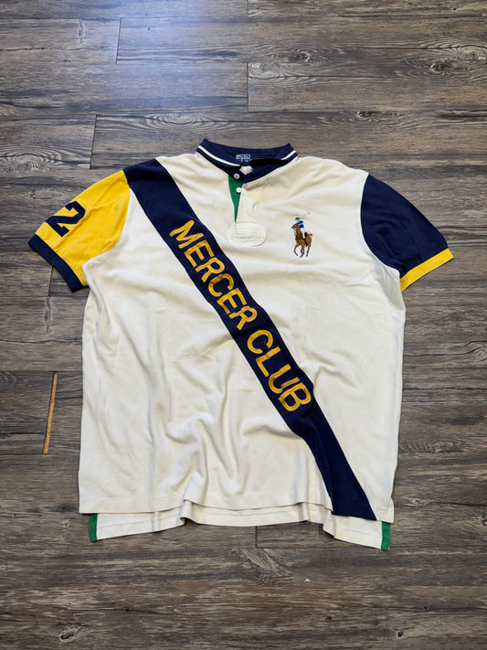 POLO RALPH LAUREN MERCER CLUB POLO (XXL)