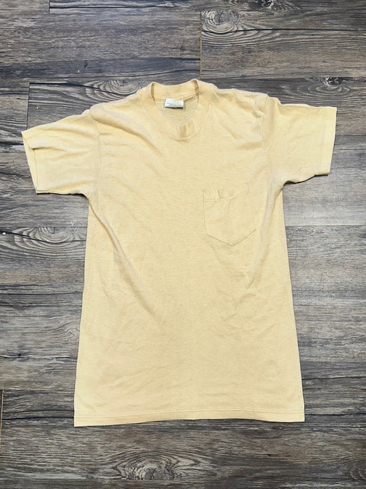 70’s BLANK POCKET T-SHIRT (SMALL)