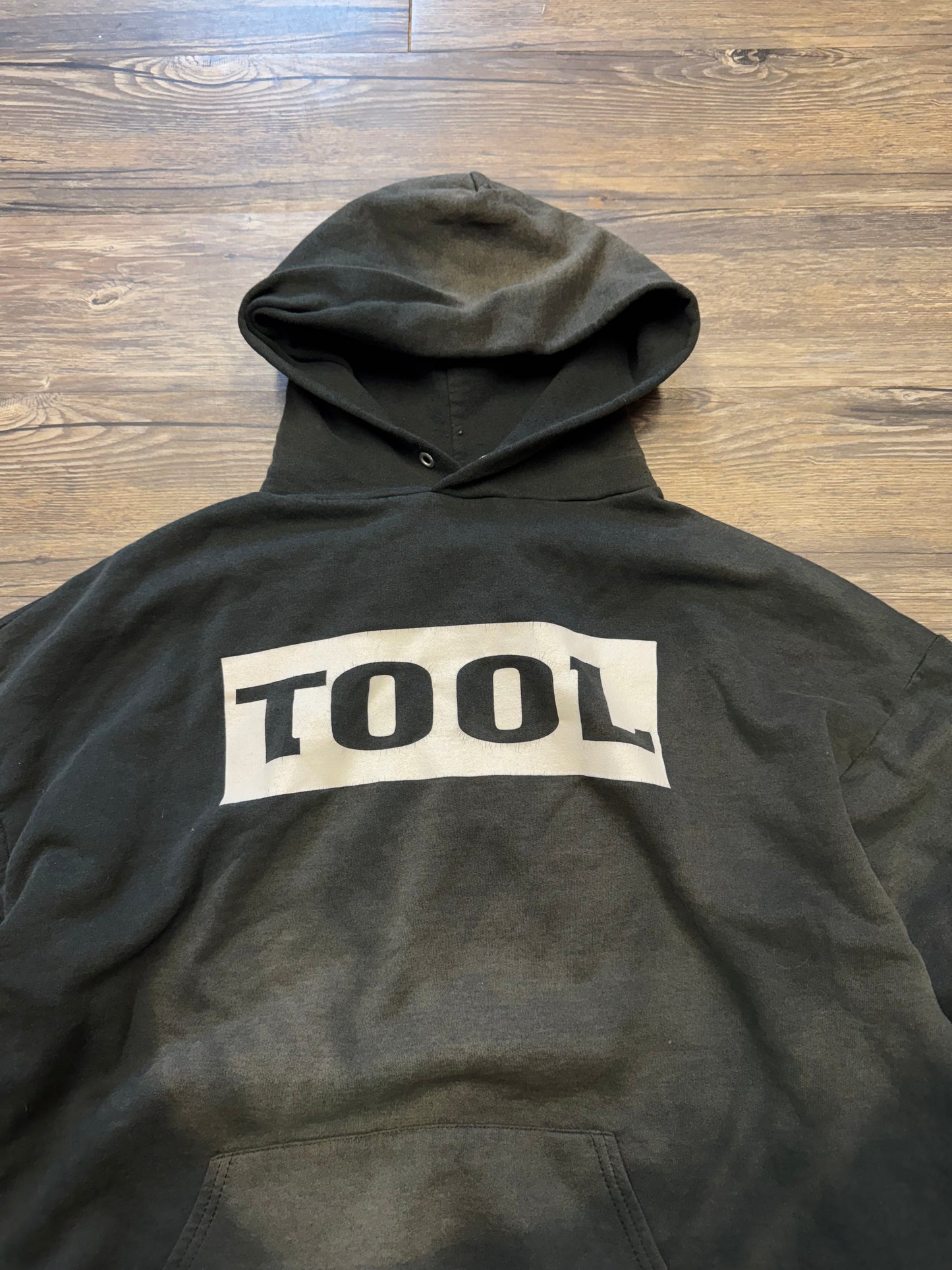 VINTAGE 2000’s TOOL WRENCH HOODED SWEATSHIRT (XL)