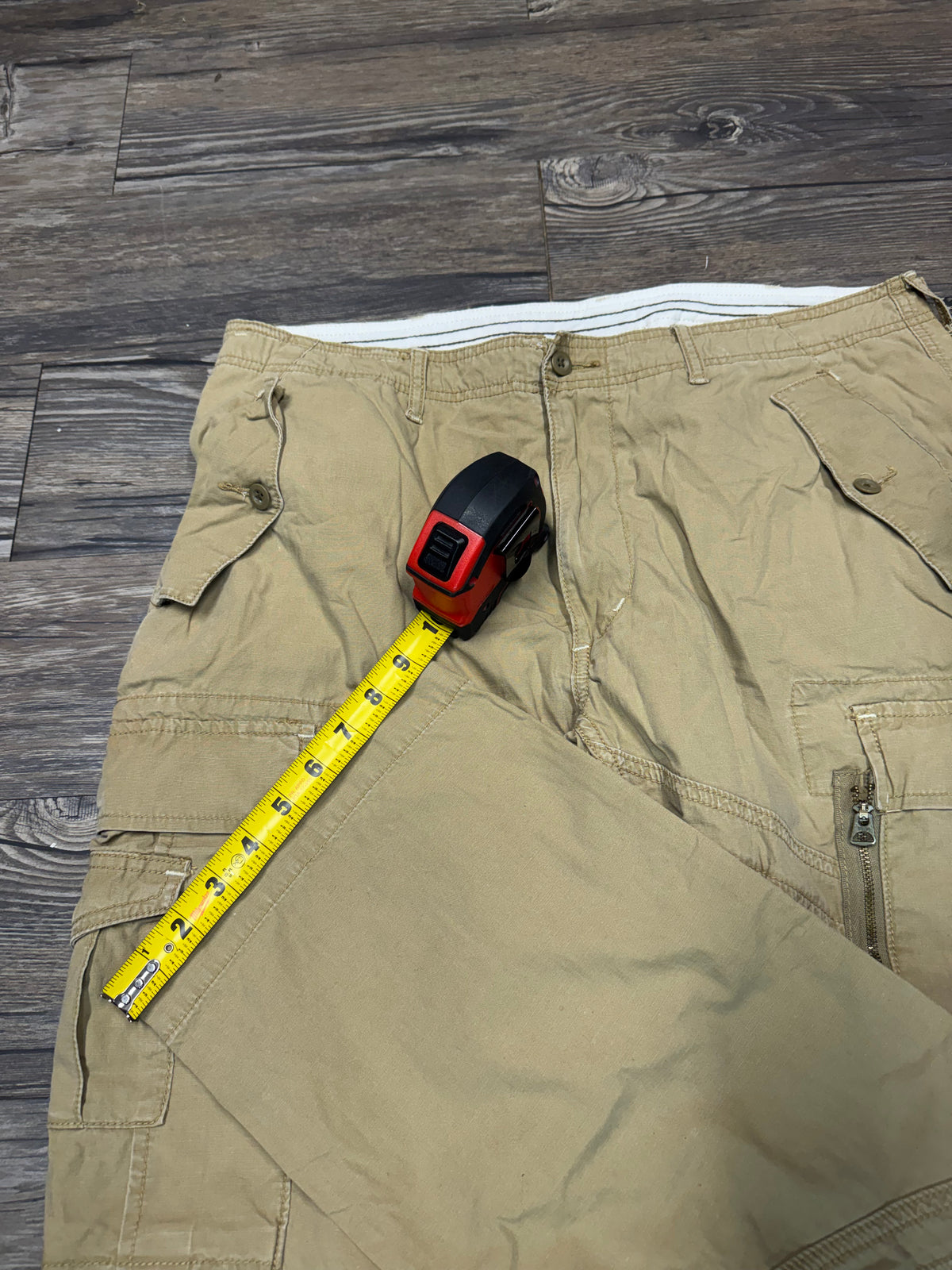 POLO RALPH LAUREN 90s MILITARY SURPLUS PARATROOPER CARGO PANTS (36)
