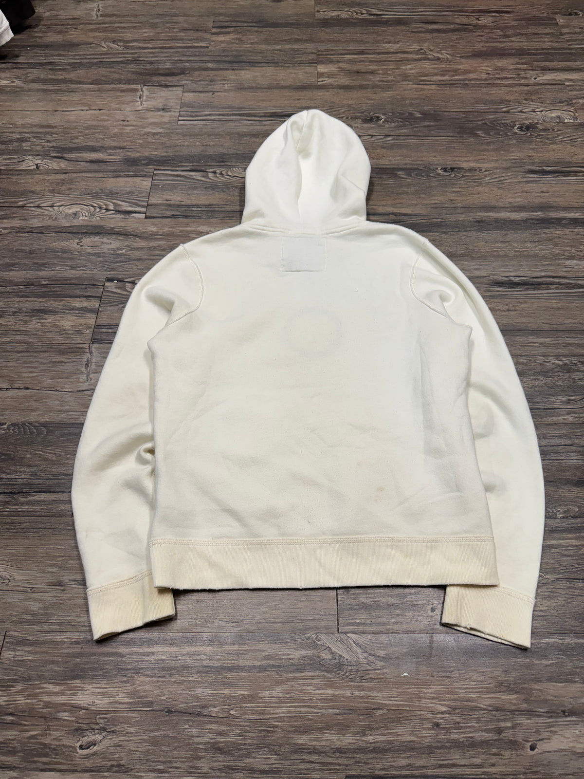 ABERCROMBIE & FITCH VINTAGE LOGO HOODIE (M)