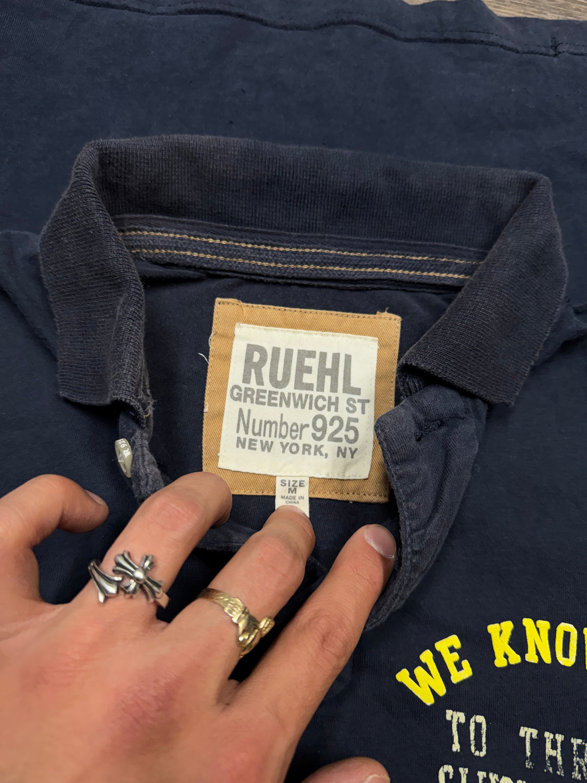 RUEHL "YOU KNOW HOW" POLO (M)