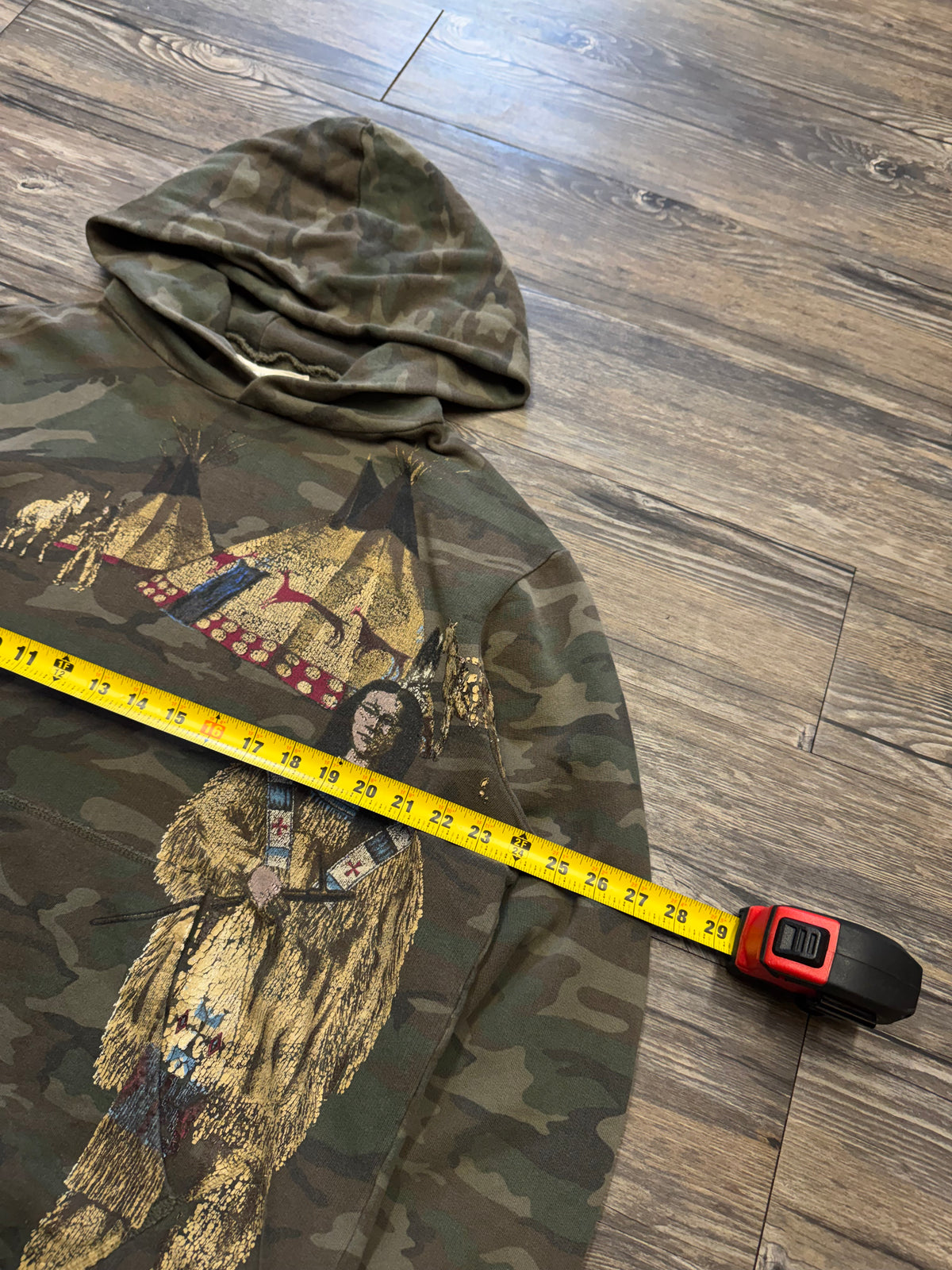 POLO RALPH LAUREN DENIM & SUPPLY NATIVE HOODIE(XL)