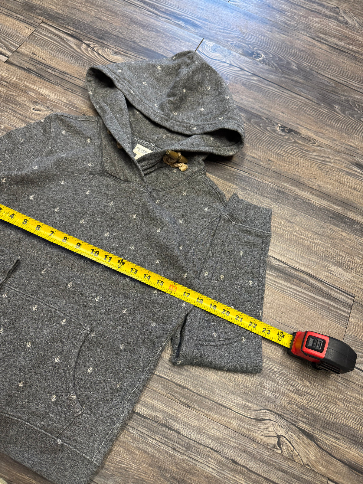 POLO RALPH LAUREN DENIM & SUPPLY ANCHOR TOGGLE KNECK HOODIE (S/M)