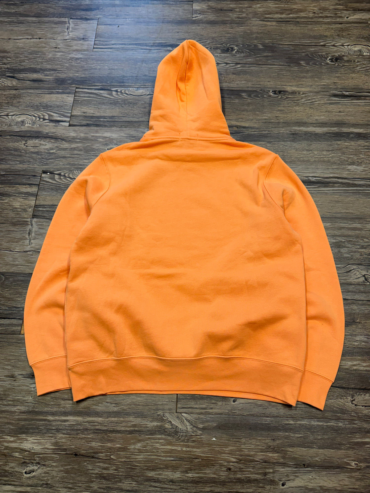 POLO RALPH LAUREN ORANGE BICYCLE BEAR HOODIE (L)