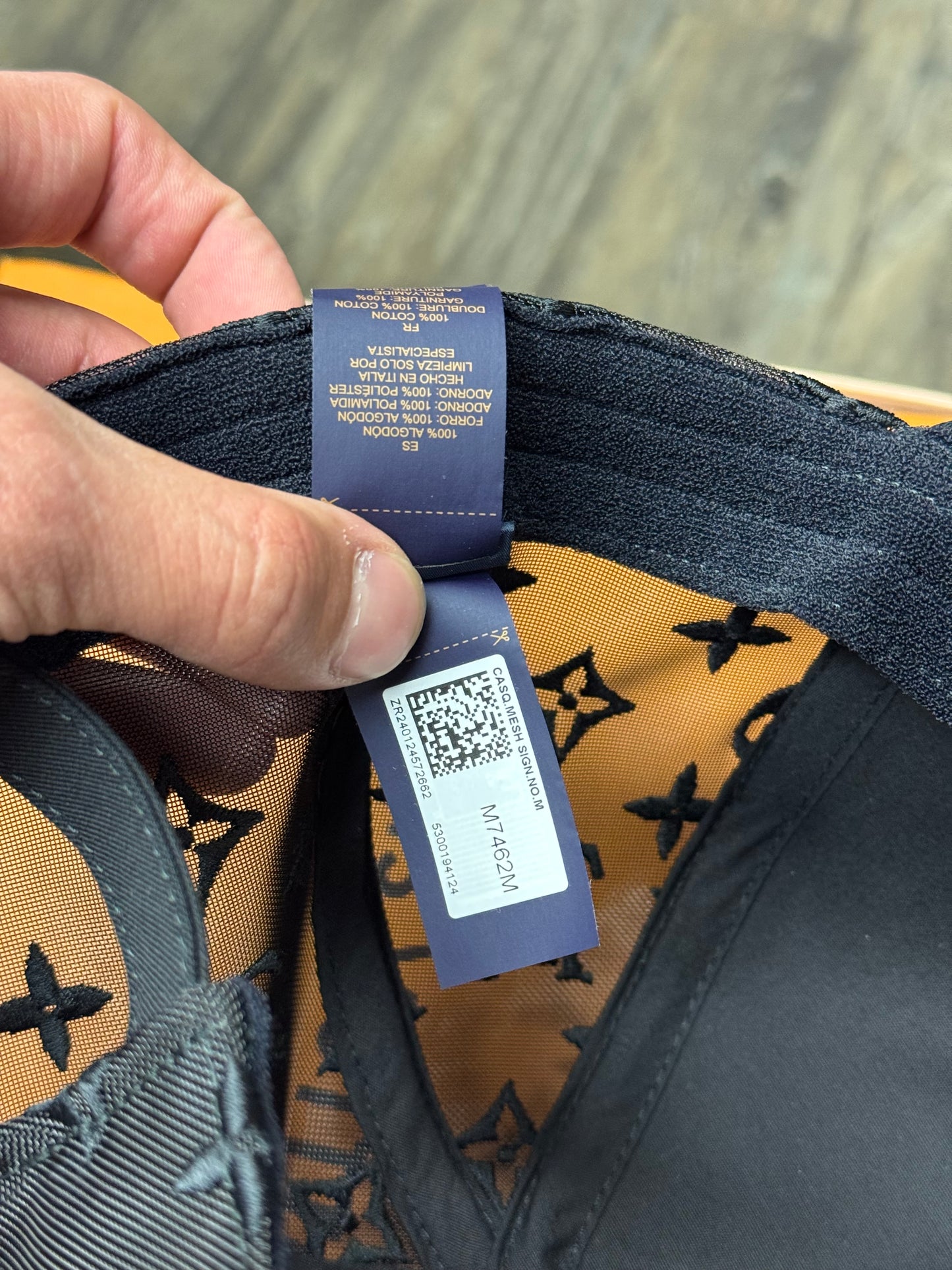 LV X GOLF THE CREATOR MESH SNAP BACK HAT (OS)