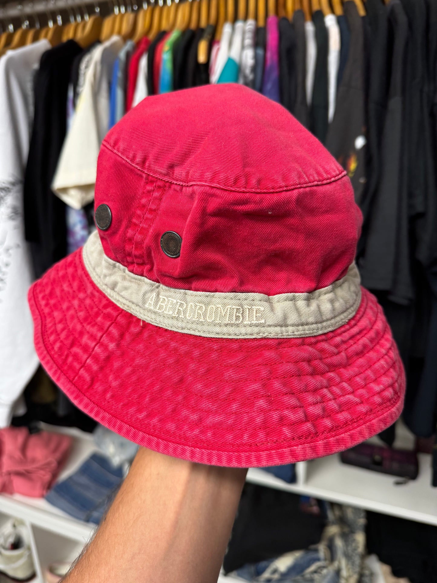 ABERCROMBIE & FITCH 90S VINTAGE BUCKET (OS)