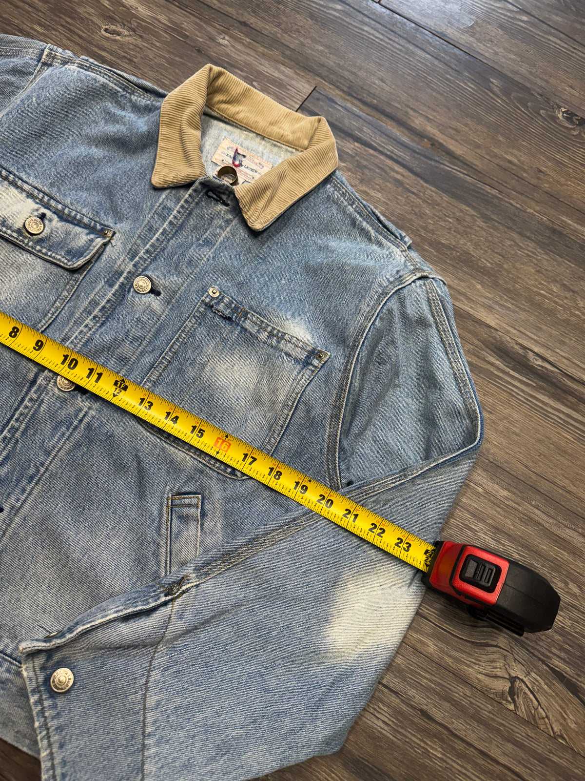 POLO RALPH LAUREN NATIVE AMERICAN DENIM JACKET (S)