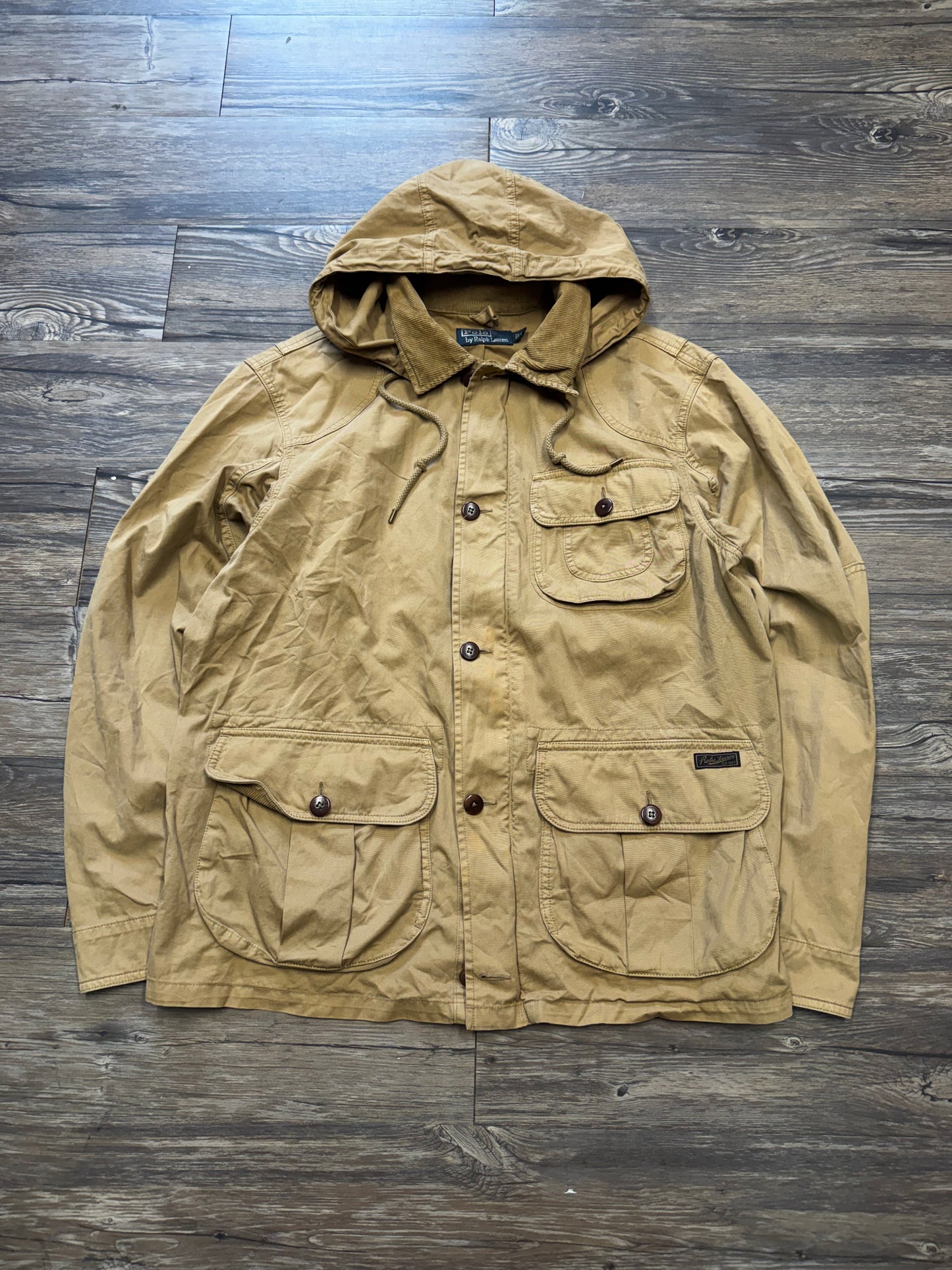 POLO RALPH LAUREN FIELD COAT HUNTING JACKET (L)