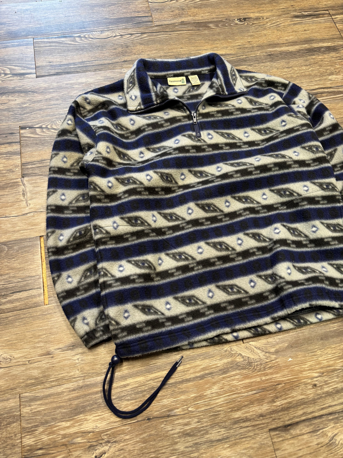 FIELDMASTER AZTEC FLEECE QUARTER-ZIP (M)