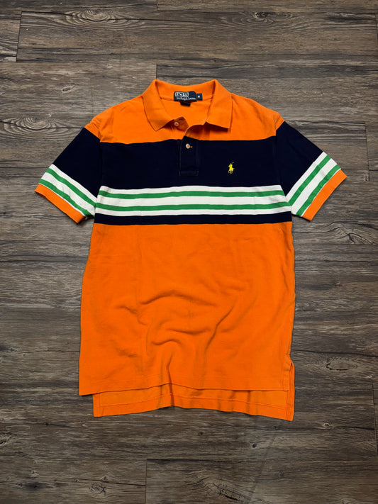 RALPH LAUREN STRIPED POLO (M)