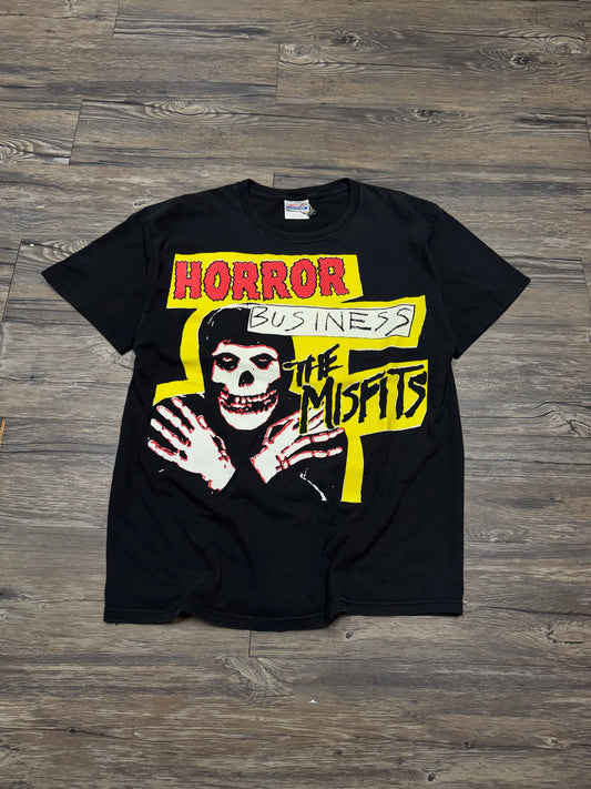VTG MISFITS HORROR BUSINESS PUNK T-SHIRT (L)