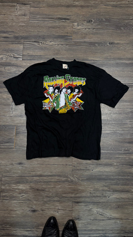 1970'S ROLLING STONES TOUR TEE (L)