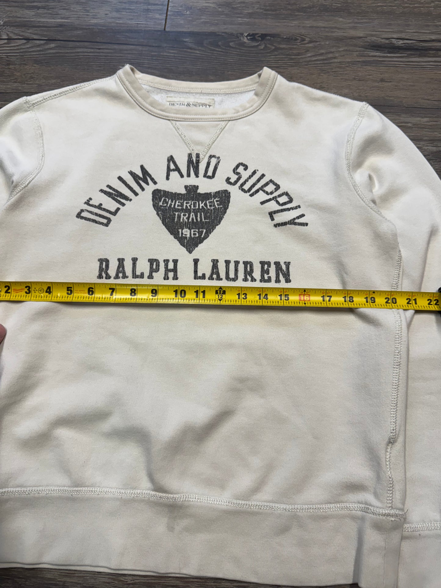RALPH LAUREN DENIM & SUPPLY CHEROKEE CREWNECK (S)