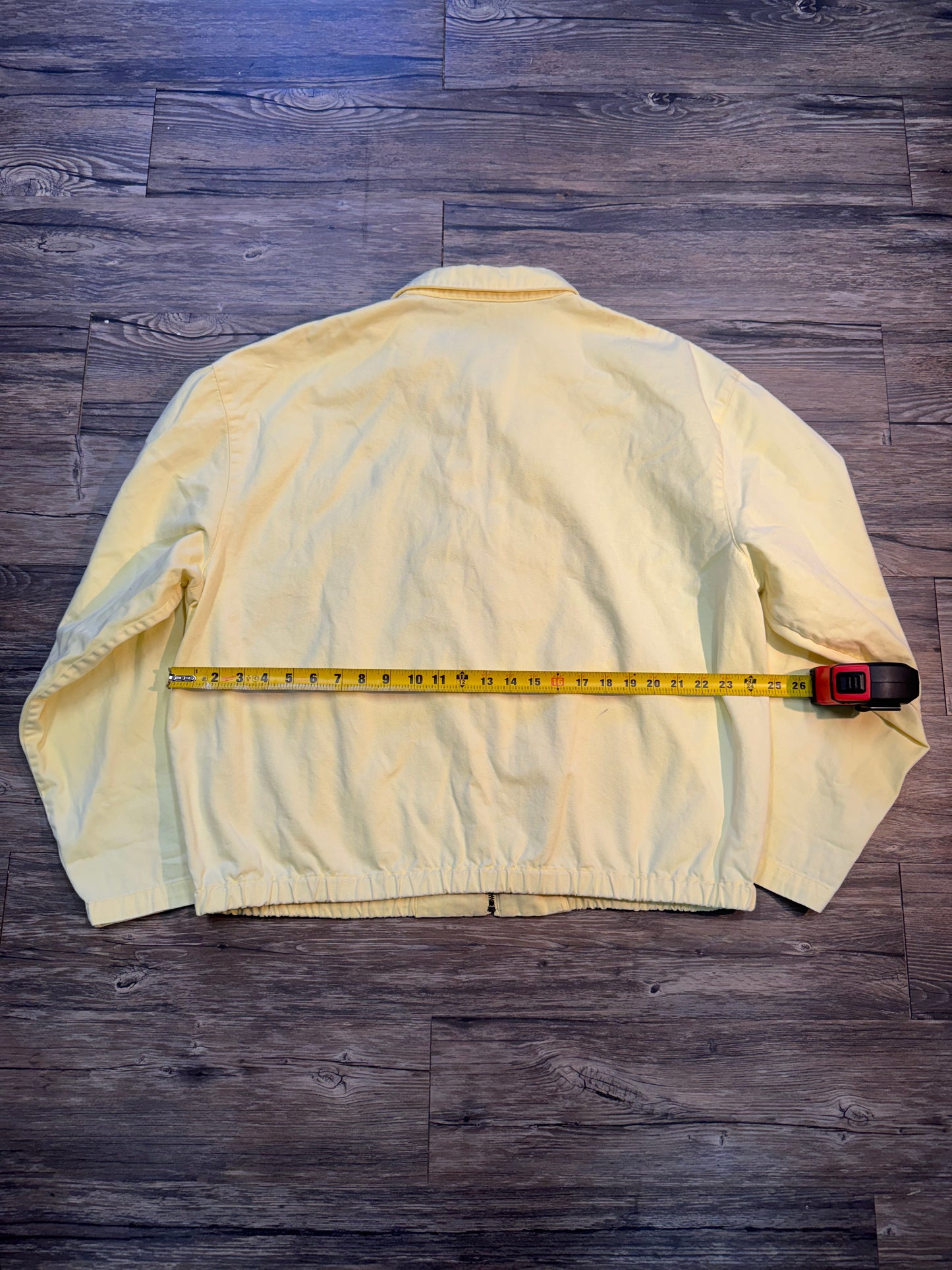 VINTAGE POLO RALPH LAUREN CREAM COACHES JACKET (XL)