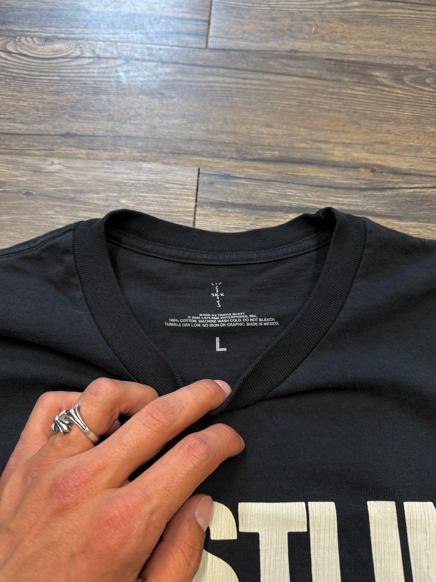 CACTUS JACK WWE WRESTLING T-SHIRT (L)