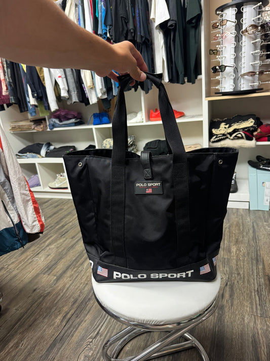 POLO SPORT 1990 NYLON TOTE BAG (OS)