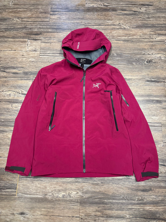 ARCTERYX MAGENTA SHELL JACKET (L)