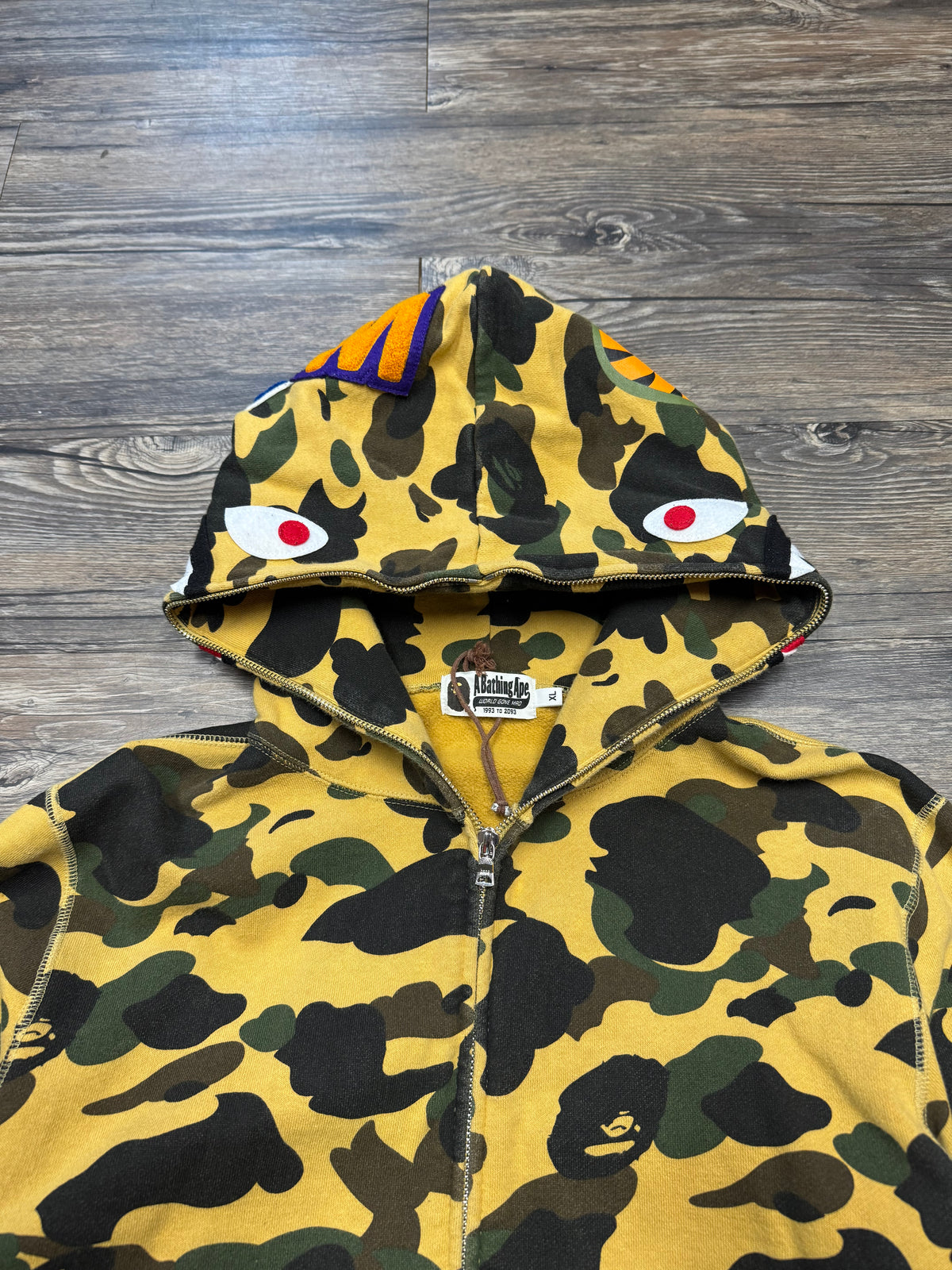 BAPE CLASSIC CAMO FULL ZIP (XL
