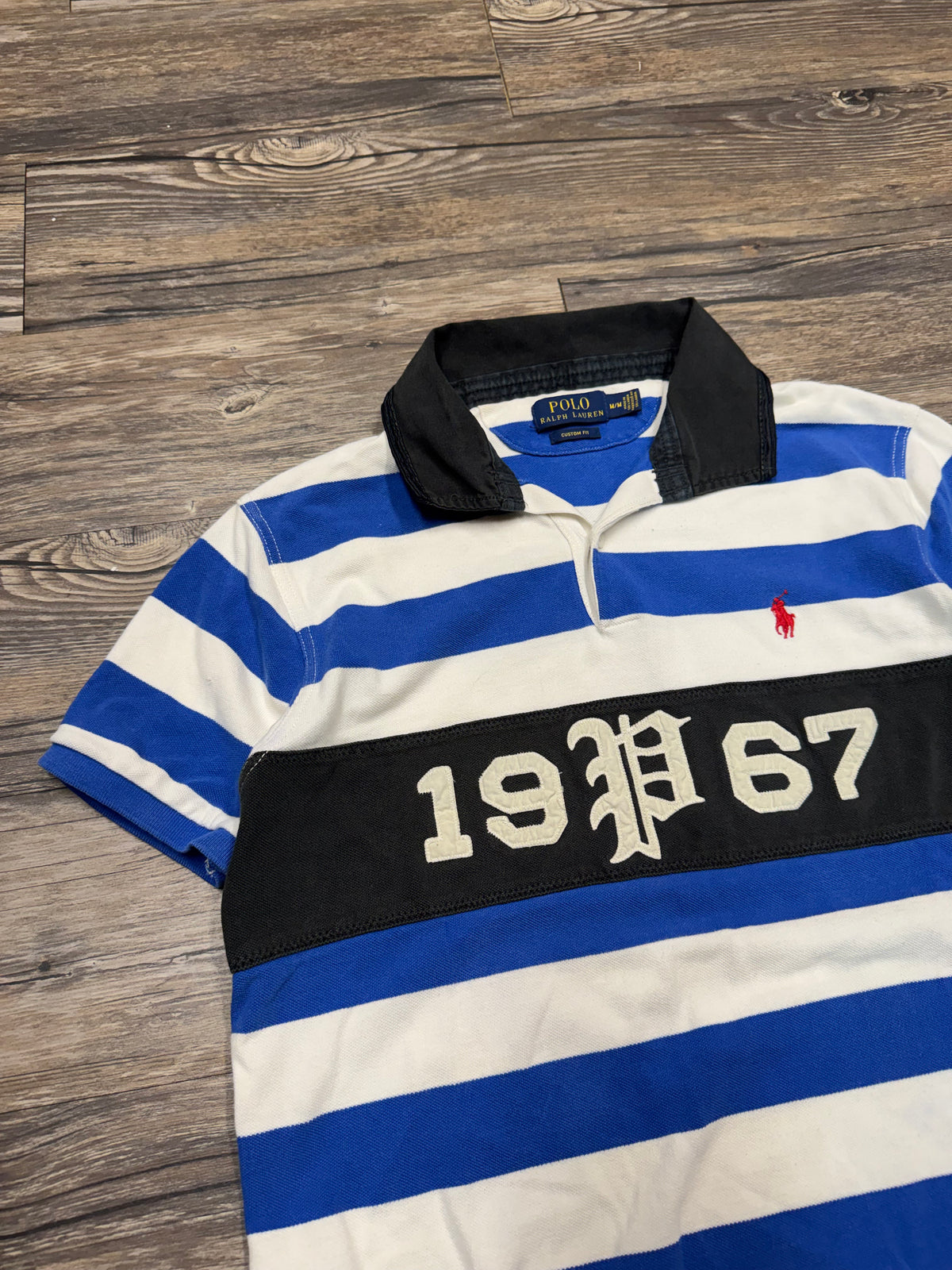 POLO RALPH LAUREN 1967 STRIPED POLO (M)