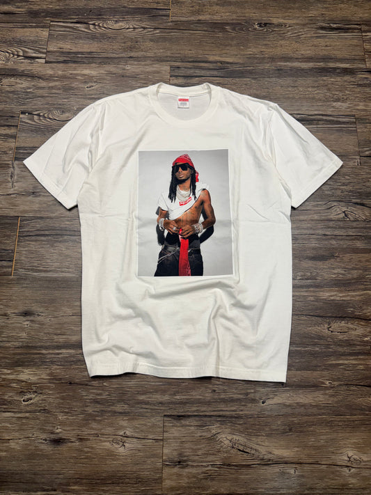 SUPREME X PLAYBOI CARTI PHOTO T-SHIRT (LARGE)