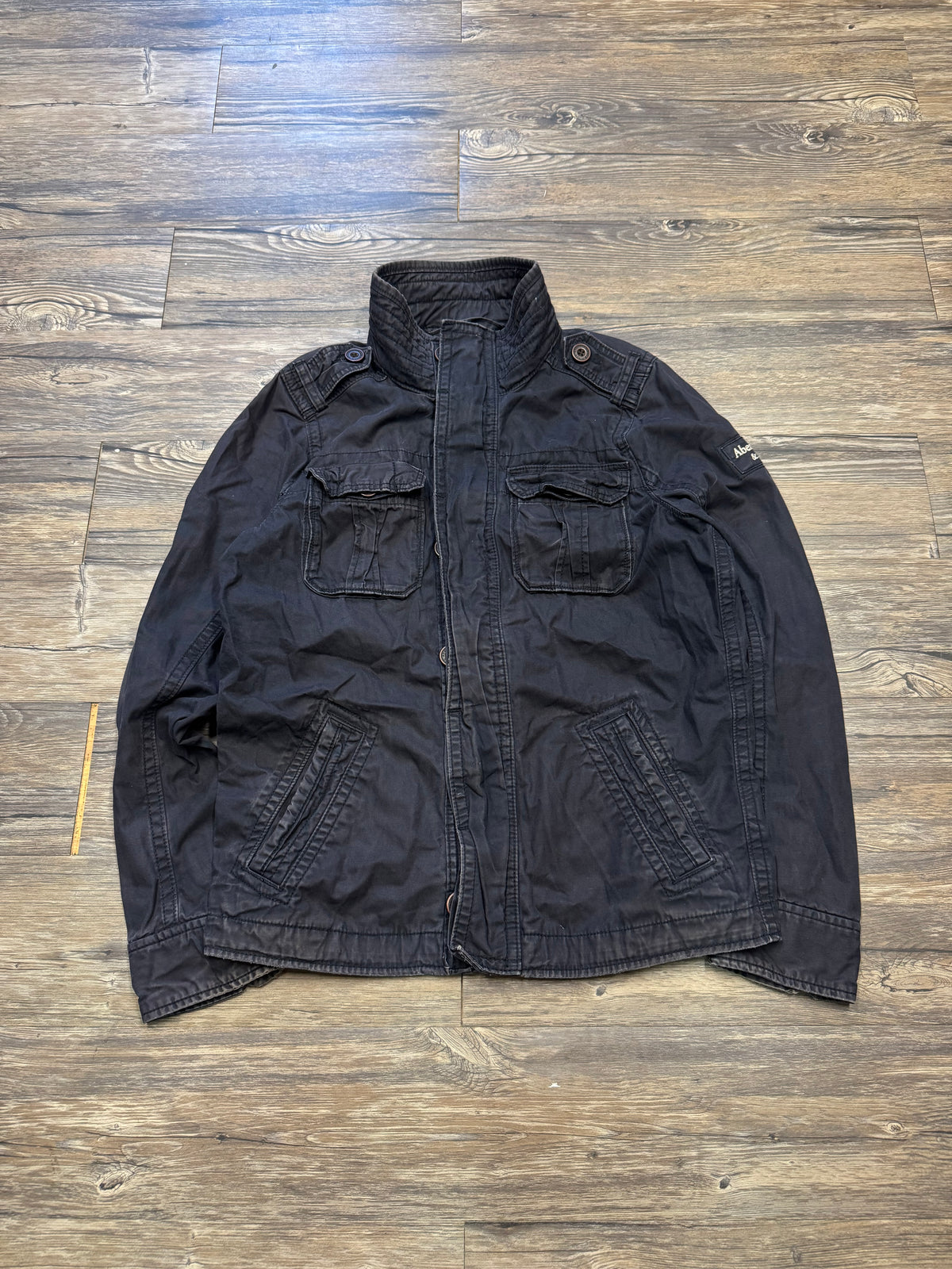 ABERCROMBIE & FITCH ADIRONDACK POCKET UTILITY JACKET (L)