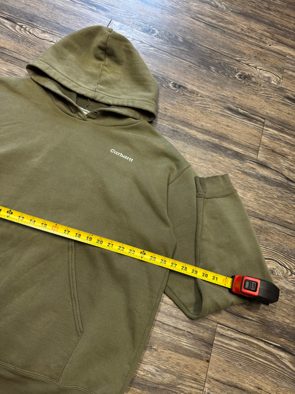 CARHARTT 90’s DISTRESSED WORK HOODIE (XL)