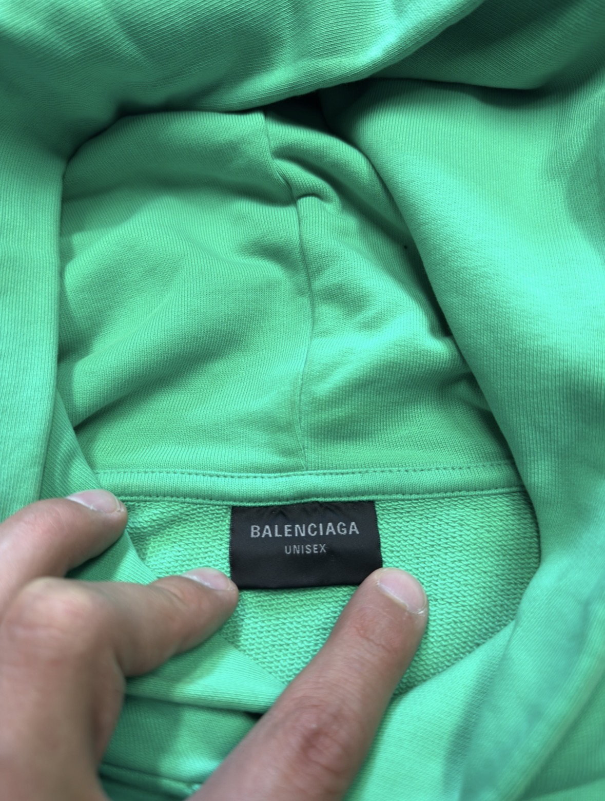 BALENCIAGA CAMPAIGN LOGO HOODIE (2)
