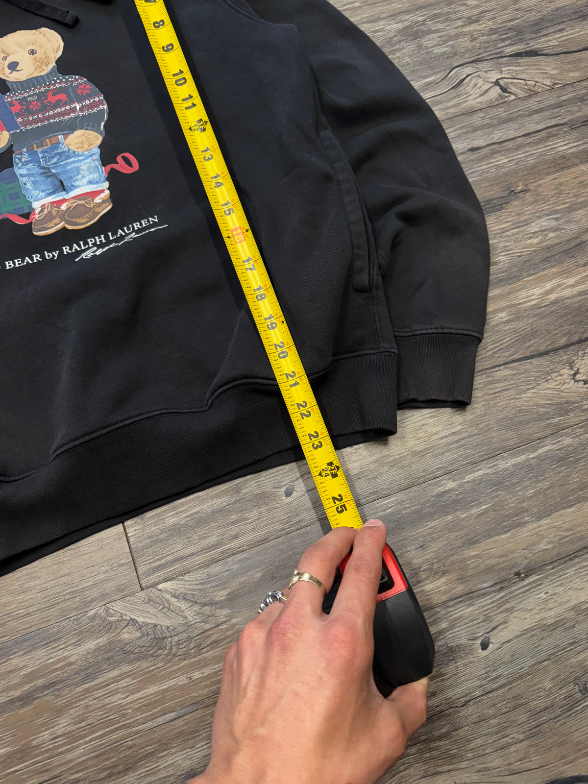 POLO RALPH LAUREN POLO BEAR HOODIE (S)