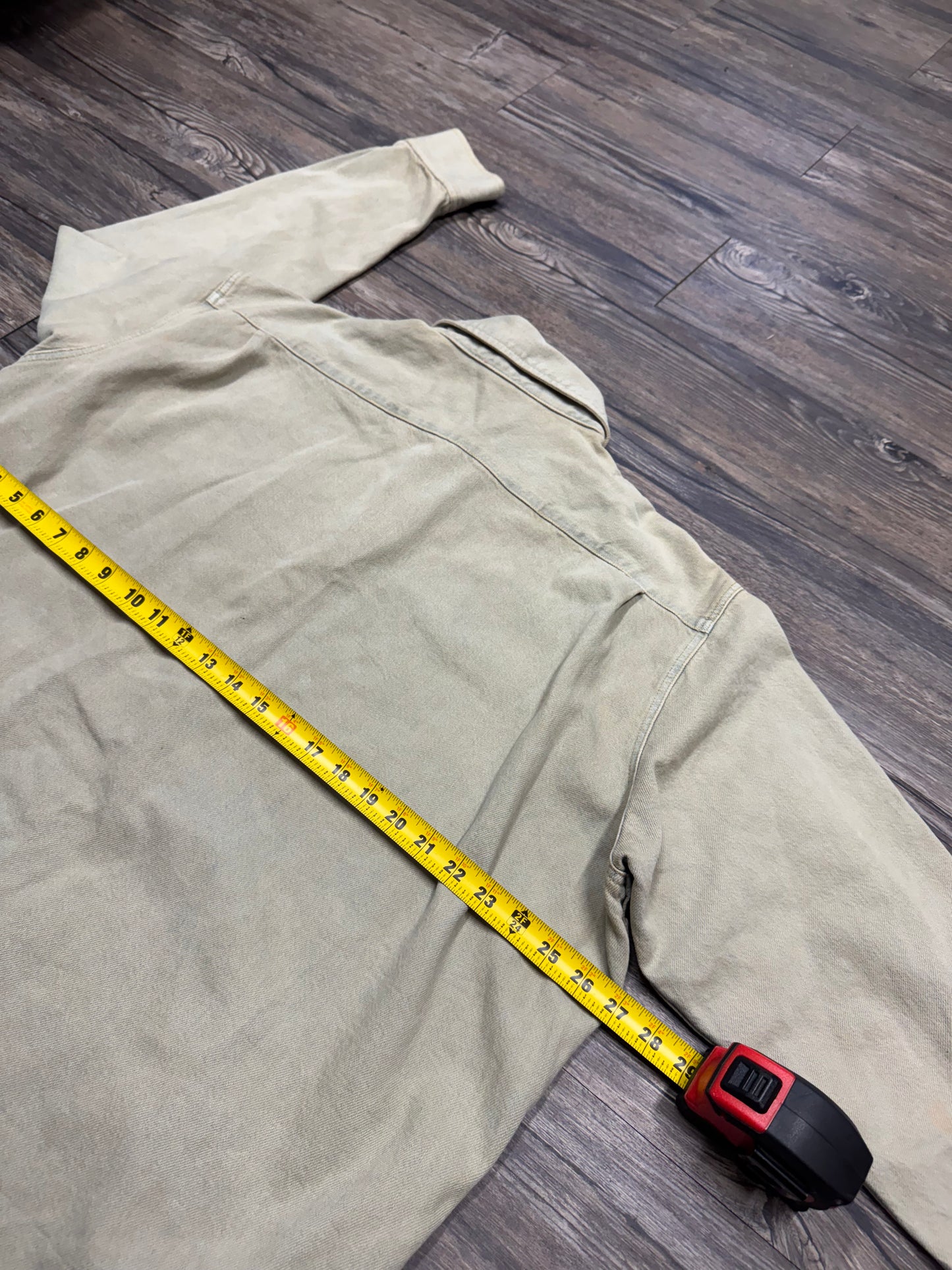 ACNE STUDIOS RELAXED FIT DENIM BUTTON-UP (46)